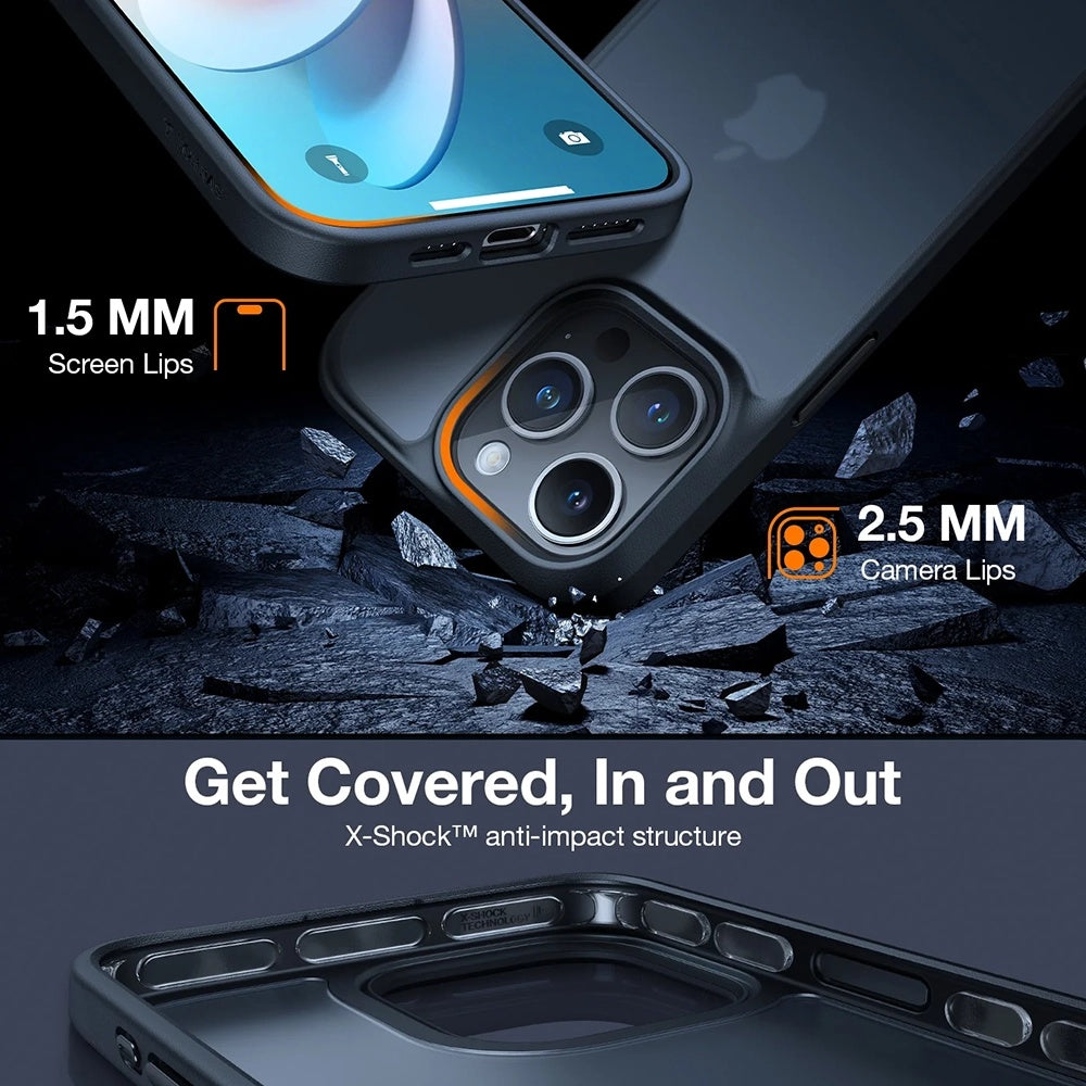 Skyddsfodral för Samsung Galaxy A56 A566, Torras, Guardian, Svart