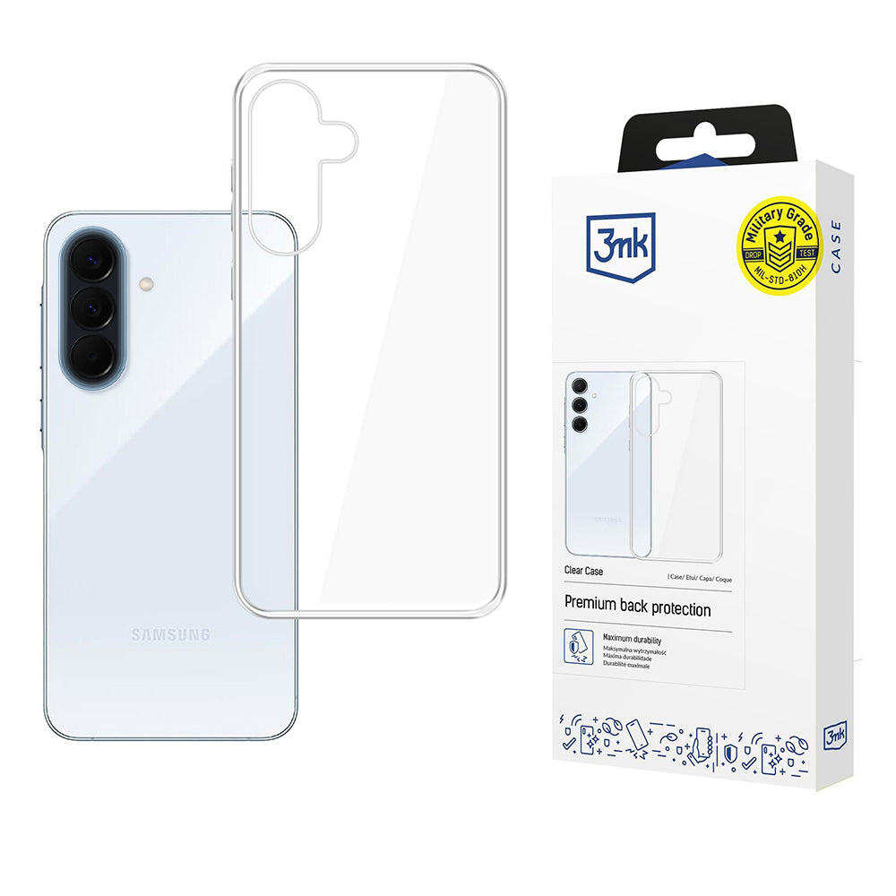 Fodral för Samsung Galaxy A57 5G, 3MK, Klar, Transparent