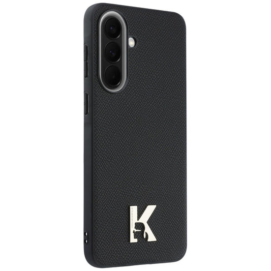Fodral för Samsung Galaxy A57 5G, Karl Lagerfeld, Karl Head Logo, Svart