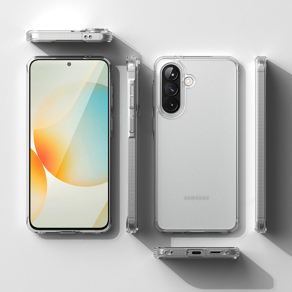 Skyddsfodral för Samsung Galaxy A57 5G, Ringke, Fusion, Matt Transparent