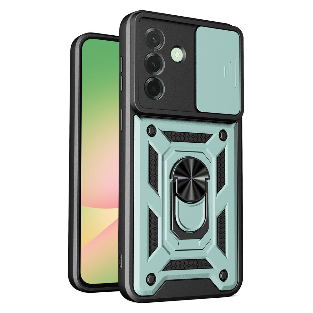 Fodral för Samsung Galaxy A57 5G, Techsuit, CamShield, Grön