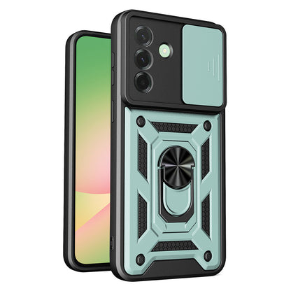 Fodral för Samsung Galaxy A57 5G, Techsuit, CamShield, Grön