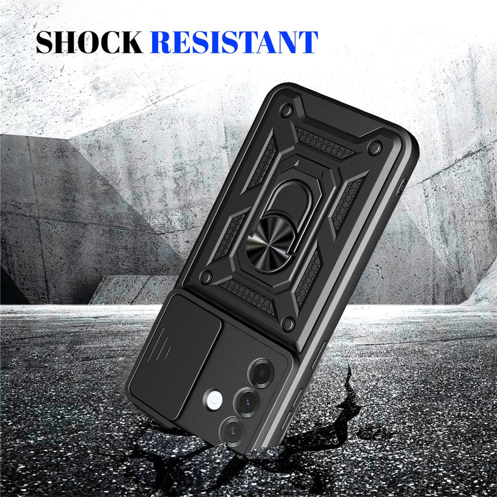 Fodral för Samsung Galaxy A57 5G, Techsuit, CamShield, Grön