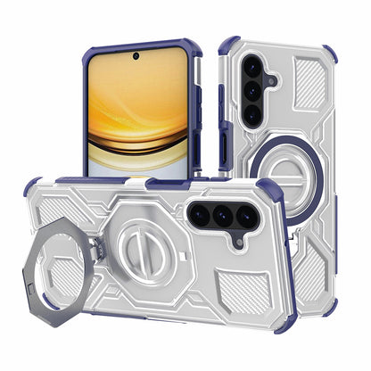 Skyddsfodral för Samsung Galaxy A57 5G, Techsuit, Carbon Shield Pro, Blå