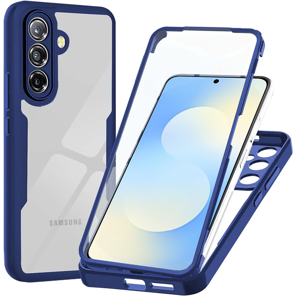 Skyddsfodral för Samsung Galaxy A57 5G, Techsuit, ColorVerse 360, Blå