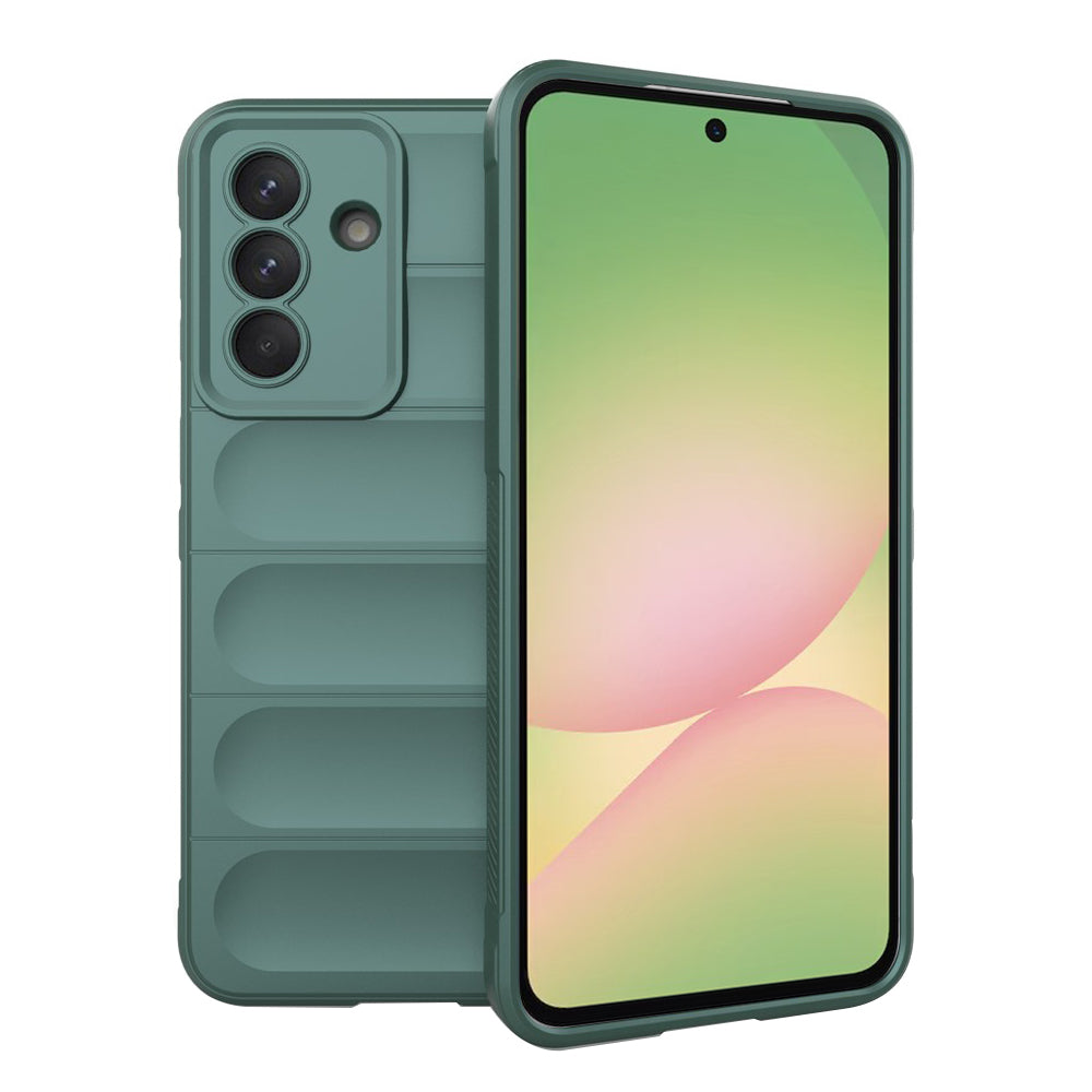 Fodral för Samsung Galaxy A57 5G, Techsuit, Magic Shield, Grön