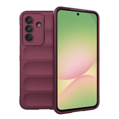 Fodral för Samsung Galaxy A57 5G, Techsuit, Magic Shield, Körsbärsröd