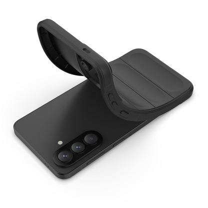 Fodral för Samsung Galaxy A57 5G, Techsuit, Magic Shield, Körsbärsröd