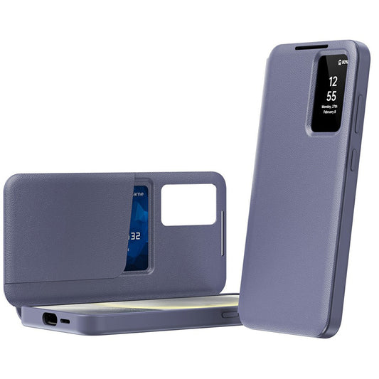 Fodral för Samsung Galaxy A57 5G, Techsuit, SmartView, Lila