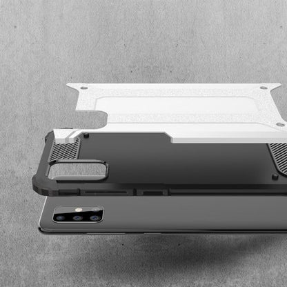 Fodral för Samsung Galaxy A71 A715, Techsuit, Hybrid Armor, Svart