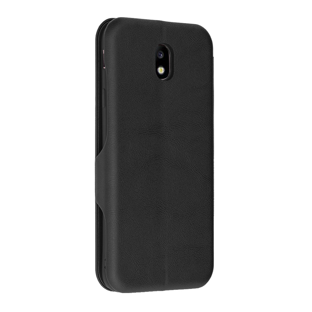 Fodral för Samsung Galaxy J7 (2017) J730, Techsuit, Safe Wallet Plus, Svart