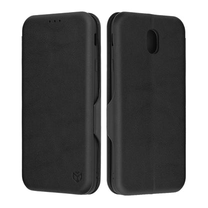 Fodral för Samsung Galaxy J7 (2017) J730, Techsuit, Safe Wallet Plus, Svart