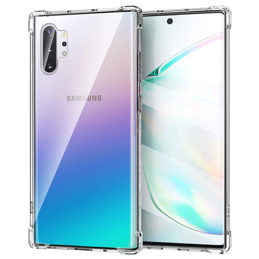 Fodral för Samsung Galaxy Note 10+ 5G N976 / Note 10+ N975, Techsuit, Stötsäker Klar, Transparent
