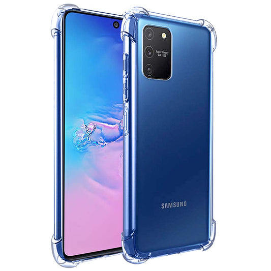 Fodral för Samsung Galaxy S10 Lite G770, Techsuit, Stötsäker Klar, Transparent