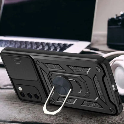 Case for Samsung Galaxy S20 FE 2022 G781 / S20 FE 5G G781 / S20 FE G780, Techsuit, CamShield, Black