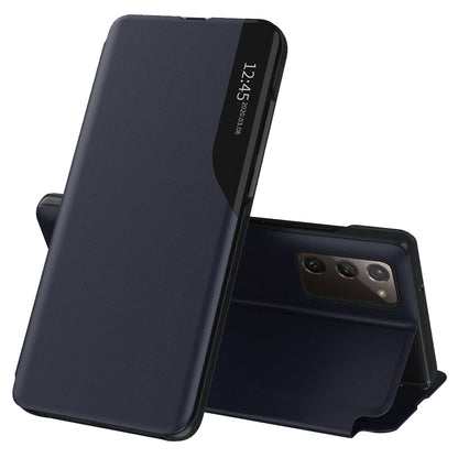 Fodral för Samsung Galaxy S20 FE 2022 G781 / S20 FE 5G G781 / S20 FE G780, Techsuit, eFold, Mörkblå
