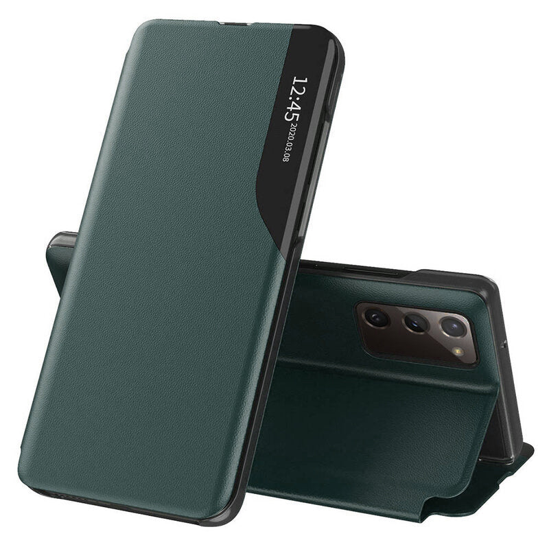 Fodral för Samsung Galaxy S20 FE 2022 G781 / S20 FE 5G G781 / S20 FE G780, Techsuit, eFold, Grön