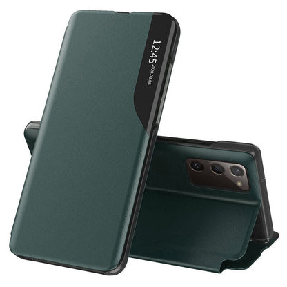 Fodral för Samsung Galaxy S20 FE 2022 G781 / S20 FE 5G G781 / S20 FE G780, Techsuit, eFold, Grön
