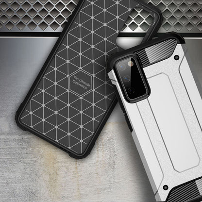 Fodral för Samsung Galaxy S20 FE 2022 G781 / S20 FE 5G G781 / S20 FE G780, Techsuit, Hybrid Armor, Svart