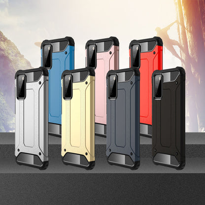 Fodral för Samsung Galaxy S20 FE 2022 G781 / S20 FE 5G G781 / S20 FE G780, Techsuit, Hybrid Armor, Svart