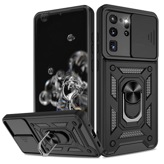 Fodral för Samsung Galaxy S20 Ultra 5G G988 / S20 Ultra G988, Techsuit, CamShield, Svart