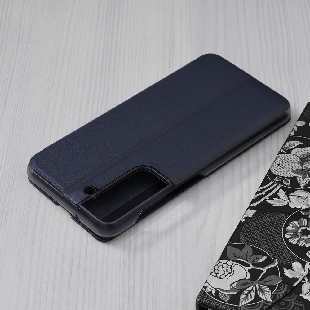 Fodral för Samsung Galaxy S21 FE 5G G990, Techsuit, eFold, Mörkblå