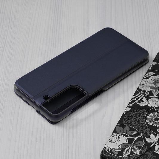 Fodral för Samsung Galaxy S21 FE 5G G990, Techsuit, eFold, Mörkblå