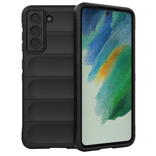 Fodral för Samsung Galaxy S21 FE 5G G990, Techsuit, Magic Shield, Svart
