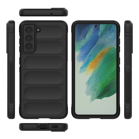 Fodral för Samsung Galaxy S21 FE 5G G990, Techsuit, Magic Shield, Svart