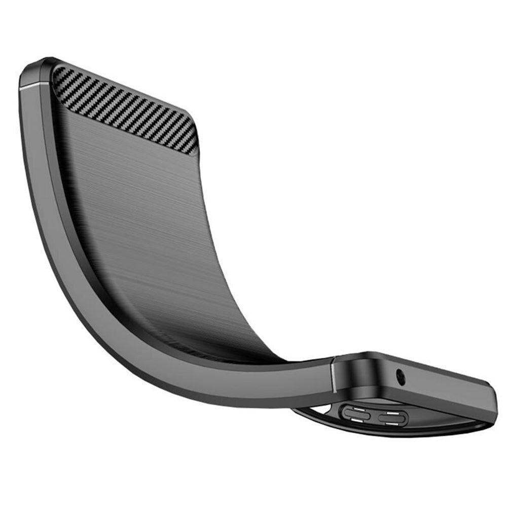 Fodral för Samsung Galaxy S22 5G S901, Techsuit, Kolfiber, Svart