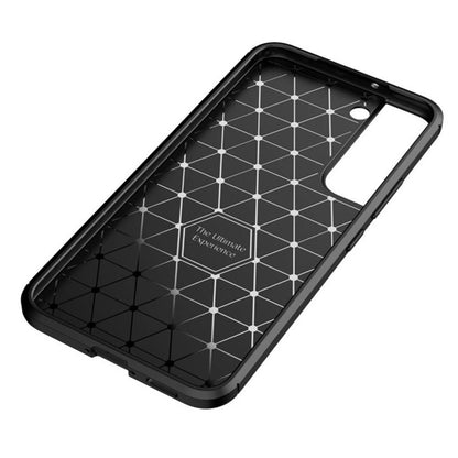 Fodral för Samsung Galaxy S22 5G S901, Techsuit, CarbonFiber, Svart