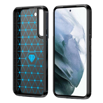 Fodral för Samsung Galaxy S22+ 5G S906, Techsuit, Kolfiber, Svart