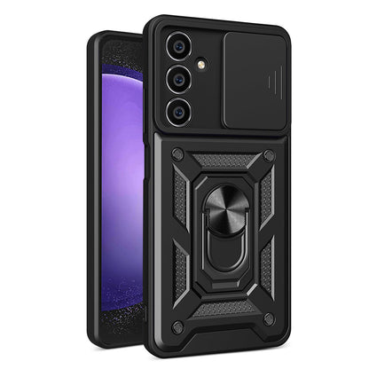 Fodral för Samsung Galaxy S23 FE S711, Techsuit, CamShield, Svart