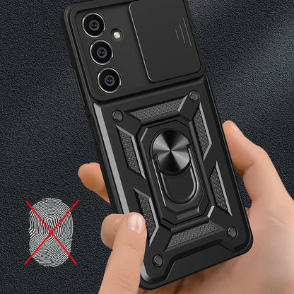 Fodral för Samsung Galaxy S23 FE S711, Techsuit, CamShield, Svart