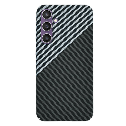 Fodral för Samsung Galaxy S23 FE S711, Techsuit, Carbonite FiberShell, Svart Grå