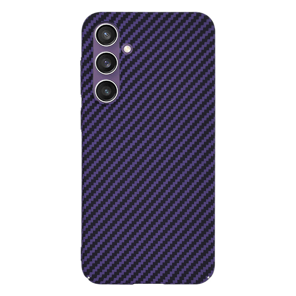 Fodral för Samsung Galaxy S23 FE S711, Techsuit, Carbonite FiberShell, Lila