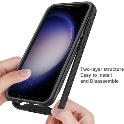 Fodral för Samsung Galaxy S23 FE S711, Techsuit, Defense360 Pro, Svart