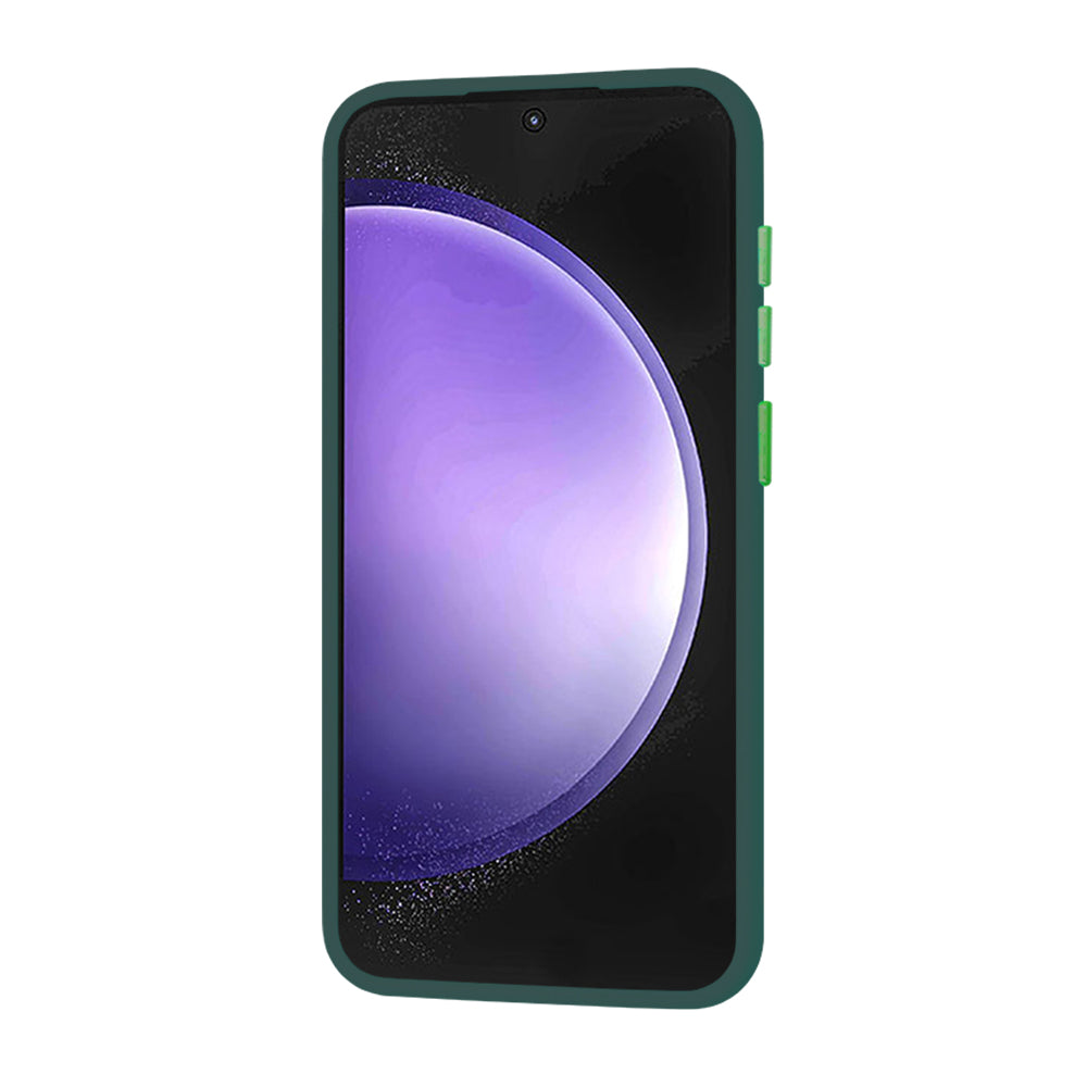 Fodral för Samsung Galaxy S23 FE S711, Techsuit, HaloFrost, Grön
