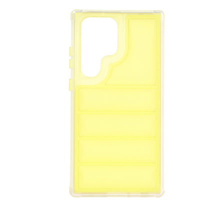 Fodral för Samsung Galaxy S23 FE S711, Techsuit, Wave Shield, Gul