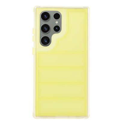 Fodral för Samsung Galaxy S23 FE S711, Techsuit, Wave Shield, Gul