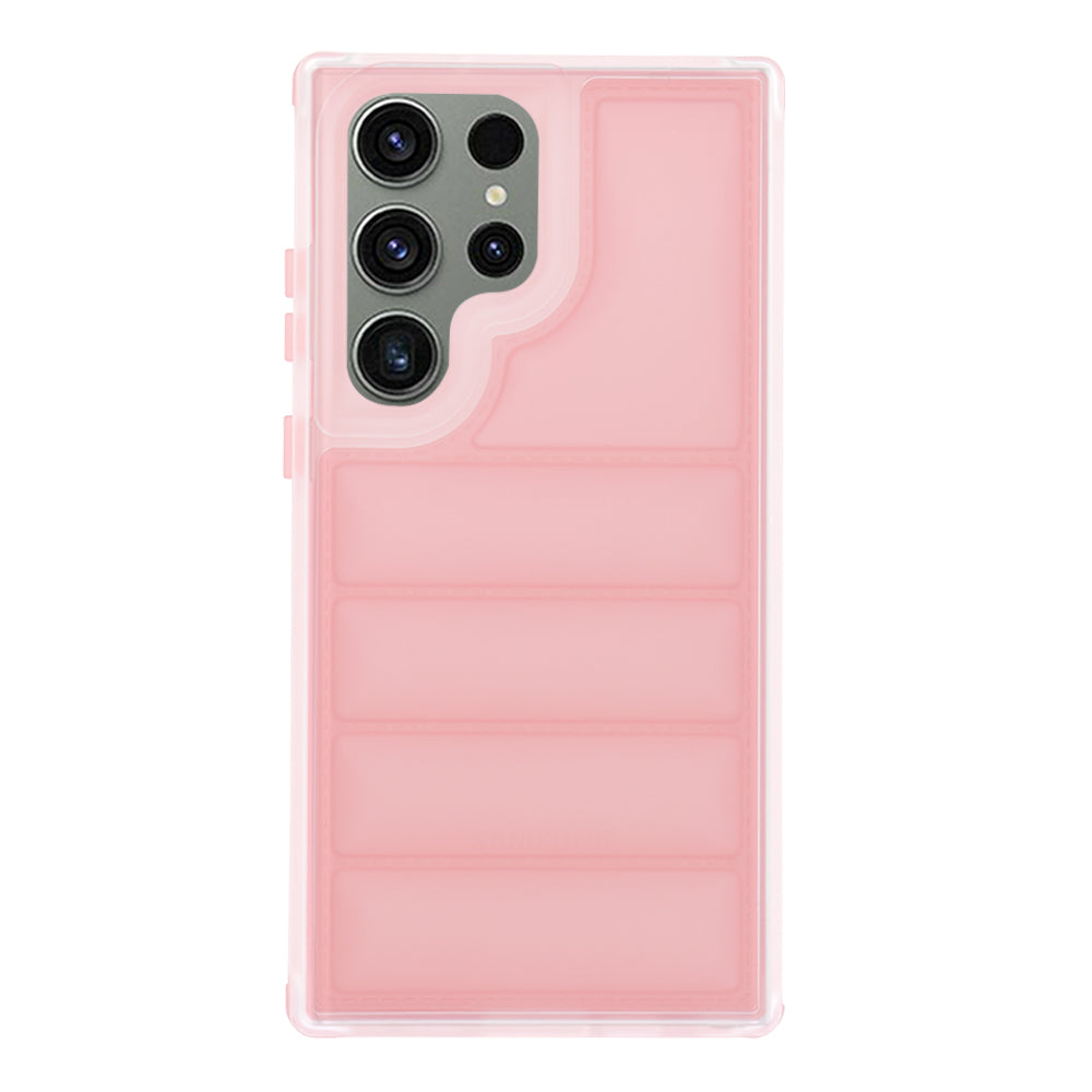 Fodral för Samsung Galaxy S23 FE S711, Techsuit, Wave Shield, Rosa