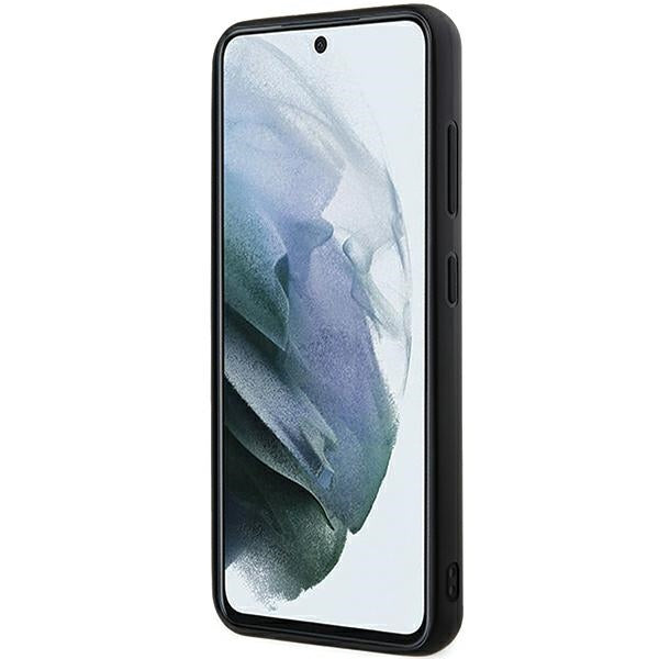 Fodral för Samsung Galaxy S23+ S916, Karl Lagerfeld, 3D Rubber Glitter Logo, Svart