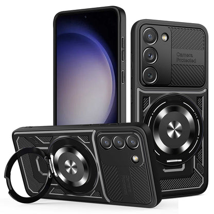Fodral för Samsung Galaxy S23 S911, Techsuit, RuggedCam, Svart