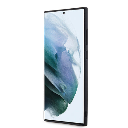 Fodral för Samsung Galaxy S23 Ultra S918, Karl Lagerfeld, 3D Rubber Glitter Logo, Svart