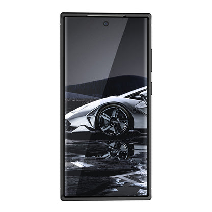 Fodral för Samsung Galaxy S23 Ultra S918, Techsuit, CarbonFiber, Svart