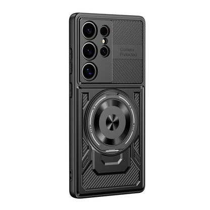 Case for Samsung Galaxy S23 Ultra S918, Techsuit, RuggedCam, Black