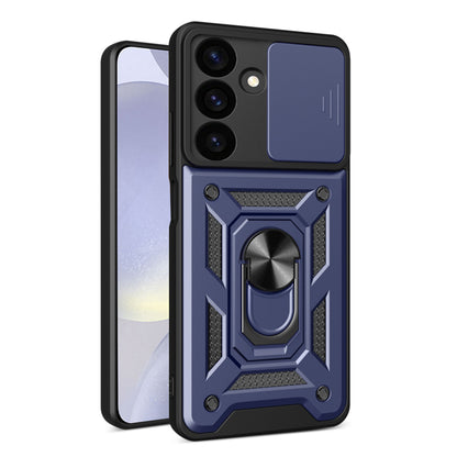 Fodral för Samsung Galaxy S24 FE S721, Techsuit, CamShield, Blå