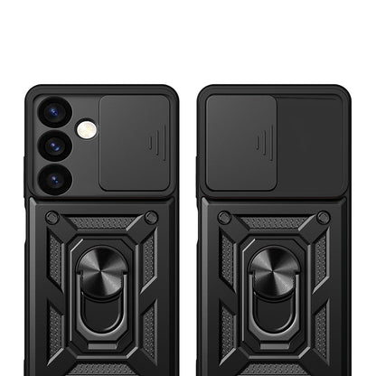 Fodral för Samsung Galaxy S24 FE S721, Techsuit, CamShield, Blå