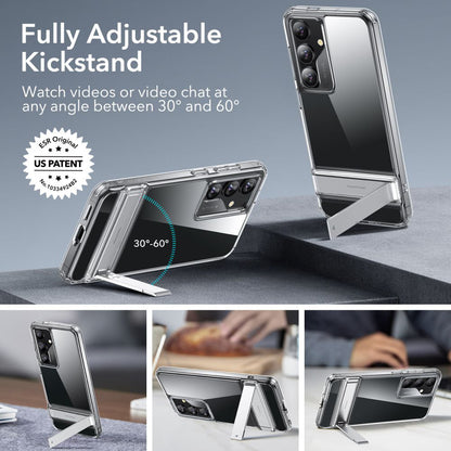 Skyddsfodral för Samsung Galaxy S24+ S926, ESR, Air Shield Boost Kickstand, Transparent