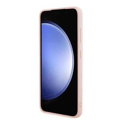 Fodral för Samsung Galaxy S24+ S926, Guess, Glitter Script, Rosa